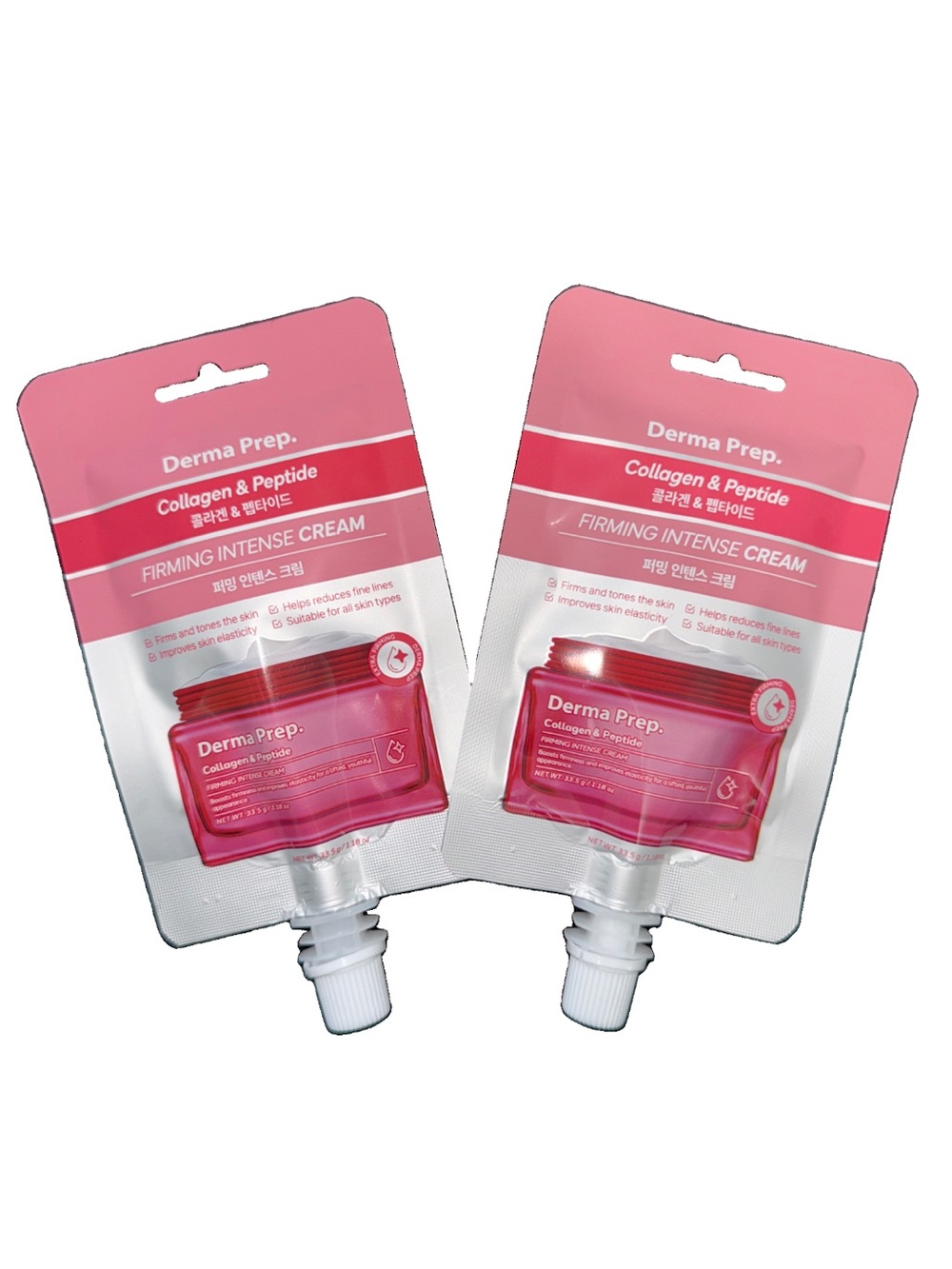 Derma Prep Collagen & Peptides Firming Intense Cream 1.18oz 2pk